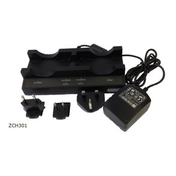 Charger & Regulated Adapter for GeoMax ZBA301 batteries-1