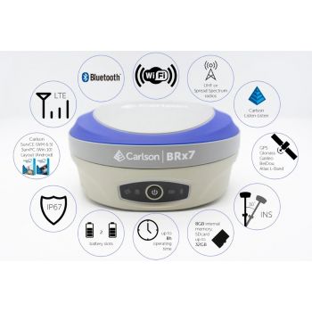 Receptor GNSS Carlson BRx7 Receiver Kit-2