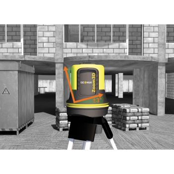 3D measurement system GeoMax Zoom3D Robotic  w / o Pole, Android-7